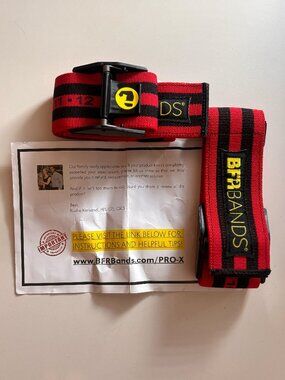 BFR Bands Pressure Tracking Exercise Bands with Pinch-Free Buckle